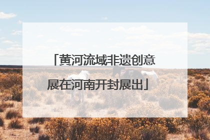 黄河流域非遗创意展在河南开封展出